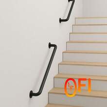 TendenciaBarandal Pasamanos 100 Cm -  Para Escaleras NegroCalidad premium - Negro - Ver 3