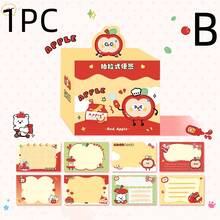 128张可爱黑猫造型便签纸 - 可爱的立体弹出式便签本，带可移除页面和粘性标签，适用于学校、家庭、办公室、会议用品、计划本、笔记本电脑，可爱文具 - 可爱的桌面配件（兼容卡通风格） - 彩色 - 查看 14