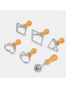 Cortador de empanadillas, molde para masa, molde de encaje para ravioles, molde para hacer empanadillas, sello para empanadillas, molde para galletas, herramienta de cocina para hornear - Tipo B - Ver 8