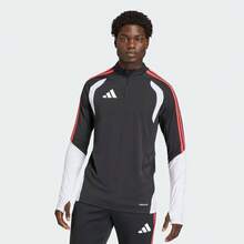 Adidas Men's TIRO26C TOP Knit Sweatshirt Sweatshirt KA7560 - Black - View 1