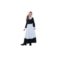 Pilgrim Costume, Large - Grande + black + empaque estándar - Ver 3