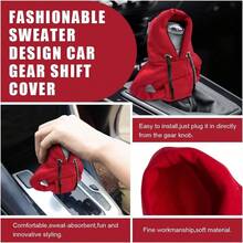1pcs Gear Shift Hoodie Cover, Universal Car Shift Knob Hoodie, Mini Hoodie For Car Shifter, Automotive Interior Cute Gadgets, Car Accessories And Decorations - Nhiều màu - Xem 7