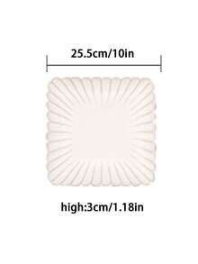 1 件陶瓷贝壳形复古碗，适合日常家居使用、餐具、聚会/派对、早餐、水果、乔迁礼物、学校用品