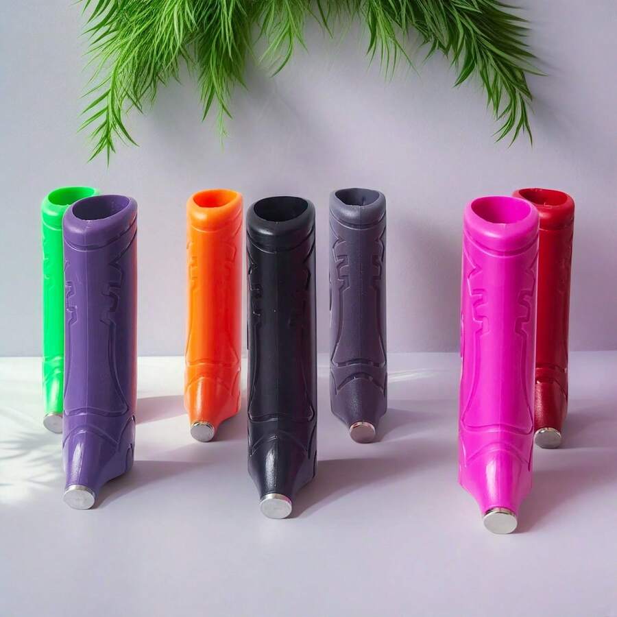 1pc Cigarette Case Smell And Crush Proof, Portable Cigarette Case That Attaches To Your Lighter - Multicolor - View 1