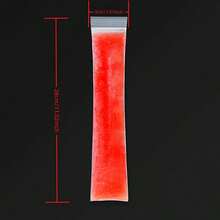 50/100pcs Disposable Ice Pop Bags, Crushed Ice Bags, Transparent Self-Sealing Bags, Ice Pop Mold Bags, Thickened Bags - Multicolor - View 6