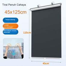 无需钻孔安装，无忧无虑，不伤墙面：无需钻孔，无需工具，吸盘/胶粘固定，适用于出租房和家庭。有效遮光，营造舒适环境：高密度面料有效阻挡外部光线，适用于阳台/厨房，阻挡强光和紫外线。 - 全遮光 - 查看 7