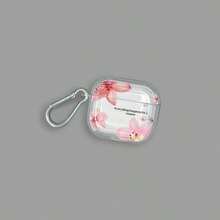 Lily Flower Earphone Case Phalaenopsis Orchid Earphone Case "Everything Happens For A Reason" Slogan Earphone Case Transparent Earphone Case With 1 Earphone Case Strap Included, Compatible With Earphones, Compatible With Pro 3 Case, Compatible With Pro (2nd Generation), Compatible With 3, Compatible With Pro, Compatible With /2, Compatible With 4 Case Cover - Multicolor - View 7