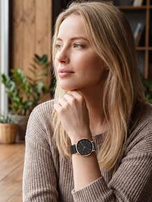 3pcs/Set Unisex Men Women Black & Gold White & Gold Metal Mesh Strap & Extra Leather Strap Fashion Business Casual Quartz Wristwatches With Extra Strap & Removal Tool Unisex Watches For Men/Women Wristwatches For Men Women Suitable For Daily Wear, Business Occasions, Casual Outings As Birthday Gifts, Valentine's Gifts, Christmas Gifts, Anniversary Gifts - one-size - View 10