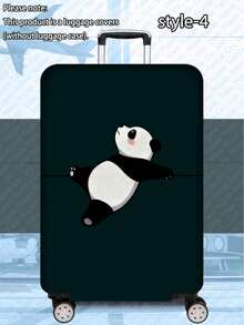 1pc Luggage Cover Suitcase Protective Sleeve, Multiple Sizes Available. Made Of Polyester Fiber, Scratch-Resistant & Wear-Resistant, Unisex. Ideal For Business Trips And Summer Vacations. Easy To Hand Wash And Detachable, A Must-Have Travel Accesso - Multicolor - View 52