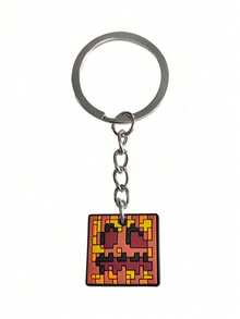 1/5/10pcs Pixel Game Theme Birthday Party Favors, Soft PVC Keychains Featuring Steve, Alex, Creeper Characters, Perfect For Birthday, Holiday, Halloween, Christmas, Anniversary Party Decorations And Gifts - As Shown In the Figure - View 8