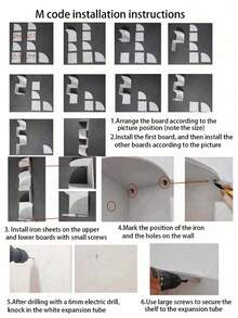 1pc Multi-Layer Moon & Star Shaped Corner Wall Shelf, Floating Corner Storage Rack With Decorative Elements For Living Room, Bedroom And Bathroom, Suitable For Boho Style Home - Multicolor - View 5