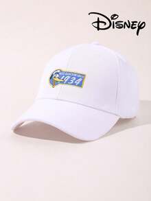 Disney Mũ lưỡi trai điều chỉnh được, thêu hình vịt Donald chính hãng, unisex, thích hợp cho hoạt động ngoài trời, chống nắng, mùa xuân, mùa thu, du lịch, đi biển, kiểu dáng hoạt hình dễ thương phong cách Y2K dành cho giới trẻ. - Nhiều màu - Xem 8