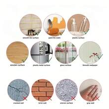 1 Roll Of Striped Black And White Ready-To-Peel Wallpaper, Self-Adhesive Wallpaper, Detachable Contact Paper, Waterproof Wallpaper, Decorative Wall, Cabinet Rack, Drawer Lining, Vinyl, Home Decoration - Black and White - View 13