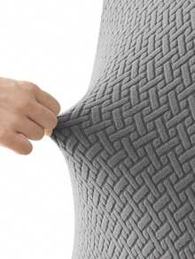 单人、双人、三人、四人沙发靠背套，L型沙发，T型弹力沙发，花园座椅垫套，户外座椅垫套，沙发替换套，户外座椅垫套，厚提花纹理，斜纹面料，家具保护套，沙发套 - 深灰色 - 查看 9