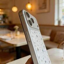 [Valentine's Day Gift] Suitable For IPhone 17 Pro/Pro Max, Star Heart Pattern Back Cover Film, Flexible Back Film, One-Piece Rear Camera Lens Protector, Anti-Scratch, No Residue, Easy To Apply, Creative Decoration, Girls'' Choice - Multicolor - View 12