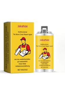 jakehoe Ceramic Repair Kit - Gold Glue Deep Bonding Adhesive For Broken Ceramics, Glass, Tile, Marble Crack Fissure Repair - Yellow - View 11