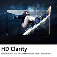 3 piezas Protector de pantalla de vidrio templado de 0,3 mm de ultra alta dureza 9H para cámara Canon SX740 HS/SX730 HS - Película protectora de alta definición para pantalla LCD, antiarañazos, brillante, resistente a arañazos, alta claridad, fácil de instalar, accesorio para pantalla de cámara - 3 piezas, transparente - Ver 7