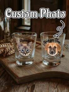 Customized Photo Wine Glass, Wine Glass With Photo, Customized Wine Glass, Customized Birthday Wine Glass, Personalized Photo Wine Glass, Multi-Functional, Fun Single Party Wine Glass, Party Gift, Newlywed Portrait Wine Glass, Girlfriend Travel Gift, Single Party Gift, Warm Atmosphere, Spring Home Decor, Valentine's Day, Ramadan Unique Gift - Multicolor - View 3