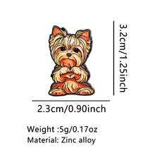 Animals Cats Quotes Enamel Pin Cute Dog Otter Brooch Alien Pins Lapel Pin Badge On Backpack Clothing Accessories Jewelry Friends Gifts - Black - View 17