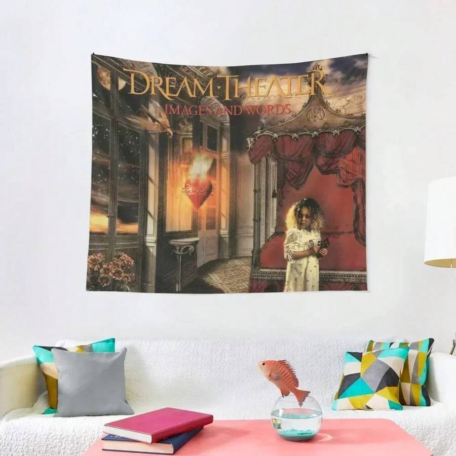 Little Theater Girl Tapestry Bathroom Decor Bedroom Decor Aesthetic Room Decorations Tapestry - White - View 1
