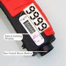 Adjustable(11–400 Lb)Counting Hand Grip Strengthener – Alloy Frame,Titanium-Plated Steel,TPR Non-Slip Handles,Back To School Season,Finger Strength Training,Hammerhead Design Doubles As A Safety Hammer,Valentine's Day,Gym,Exercise - Đỏ - Xem 3
