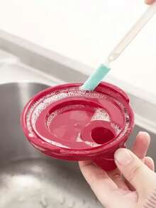 5支装婴儿奶瓶清洁刷，婴幼儿家用奶粉瓶小刷，婴儿奶瓶和水杯清洁刷，便携式婴儿奶瓶清洗刷 - 5pcs - 查看 5