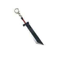 Cloud Buster Sword Weapon Keychain - Multicolor - View 5