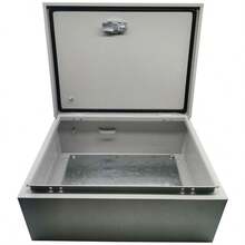 Electrical Box Enclosure Metal Box-Junction Box Electric Power Distribution Box - Grey - View 9