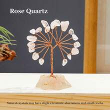 1 Cây đá tự nhiên 7 luân xa chữa lành, làm từ nhựa, mini, trang trí nhà cửa, văn phòng, phòng khách theo phong thủy mang lại may mắn. - Cây nhựa epoxy - Xem 12