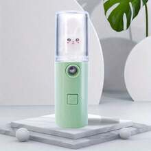 Handheld Nano-Spray Hydrating Instrument, Cold Spray, Gentle And Non-Skin-Damaging, 30ML Water Tank Capacity, Independent Transparent Protective Cover, USB Charging (150 MAh Lithium Battery), Compact And Portable, To Meet Daily Hydration Needs. - Multicolor - View 12