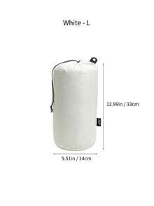 1件装户外旅行便携羽绒服背心内衬收纳袋，带抽绳封口，防水防尘，轻便省空间压缩袋，适合旅行、商务出行、行李整理，防水衣物收纳袋，衣物整理袋，衣物收纳袋，打包袋，旅行必备品 - 彩色 - 查看 18