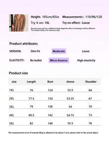 Áo len thời trang cỡ lớn dành cho nữ, thích hợp cho Giáng sinh và Ngày lễ tình nhân, áo len dài cổ chữ V màu trơn đa năng có túi, kiểu dáng cơ bản, thích hợp mặc mùa thu, mùa tựu trường, phong cách thường ngày, dự tiệc Giáng sinh. - màu nâu - Xem 4