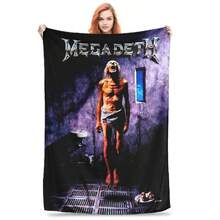 Maximum Effort Deadpool Flannel Blankets Customized Throw Blankets For Bed Sofa Couch 150_125cm QuiltMazinger Z Manga Knitted Blankets Coral Fleece Plush UFO Robot Grendizer Warm Throw Blanket For Bedding Couch BedspreadMechanical Tractor Printing Personalized Custom Name Blanket Suitable For Home Outdoor Travel Camping Blanket Luxury GiftMega Robot Man Throw Blanket Warm Quality Graphic Blanket For  Adults Perfect Home Decor Bedspread For AutumnMegadeths Metal Band Flannel Throw Blankets Blanket For Bedding Couch Lightweight Quilt - White 4 - View 1