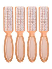 4pcs Nail Cleaning Brushes, Long Handle, Multi-Function - Multicolor - View 14