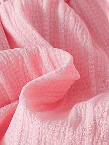 2件套女婴套装，粉色蝴蝶刺绣连体衣配同款帽子，春夏款 - 粉色 - 查看 10