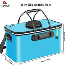 ABAHUB EVA Foldable Thickened Fishing Box, Multi-Functional Handheld Fishing Gear Storage And Fish Bucket. - Multicolor - View 11