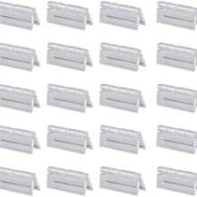 TEHAUX 10 bisagras, bisagras de acrlico transparentes para armarios y cajas de joyera (4535 mm) - como se muestra en la figura - Ver 2