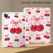 1pc 720 Degree Rotating Bracket Tablet Protective Case, Painted Effect Acrylic Crystal Cover Compatible With Honor, Redmi, OPPO, VIVO, Apple - Multicolor - View 7