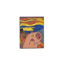 1/12 Pcs Fashion Cartoon Brooch Cute Hydrochoerus Hydrochaeris Enamel Pin Metal Badge Jewelry Clothing Backpack Accessories Gifts - One Size - View 21