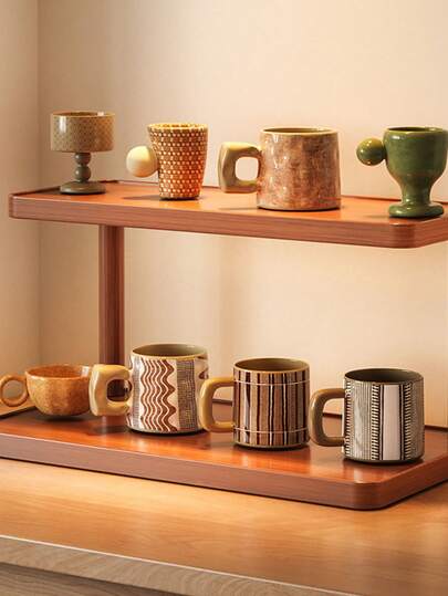 Multi-Functional Household Storage Rack, Multi-Layer Storage Shelf For Cups, Cosmetics, Toiletries, Home Organization Assistant, Desktop Organizer, Dorm Essential, Space-Saving, Sturdy And Easy To Install