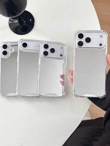 Minimalist High-End Transparent Airbag Shockproof Phone Case, Suitable For IPhone 17 Pro Max/17 Pro/17 Air/17/16 Pro Max/16/16 Pro/16 Plus/16E/15 Pro Max/15 Pro/15 Plus/15/11/12/13/14 Pro Max/XS/XR/11 Pro/11 Pro Max/12 Pro/12 Pro Max/13 Pro/13 Pro Max/7 Plus/14 Pro/14 Pro Max/14 Plus/7 Plus/8 Plus/8/SE2/12 Mini/13 Mini, Acrylic Material, Anti-YellowingYOUR-BELOVED-PHONE Christmas Gifts Christmas Gifts,New Year Gifts,Valentine's Day Gifts - Trong sáng - Xem 10