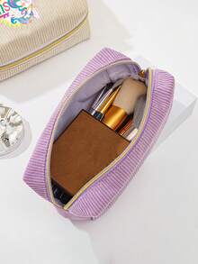 1pc My Little Pony Mini Makeup Bag, Cosmetic Pouch, Makeup Travel Bag, Toiletry Bag, Cute Cosmetic Bag, Travel Makeup Bag, Toiletry Bag, Cosmetic Storage Bag, Large Capacity Portable Storage Bag, Women Gift Small Makeup Bag - Multicolor - View 3