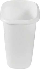 Rubbermaid Vanity Trash Can\/Wastebasket 1.5-Gallons\/6-Quarts White For Under Counter\/Kitchen\/Office\/Bedroom\/Bathroom - 杏色 - 查看 5
