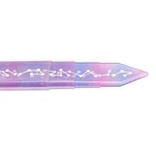 Kpop Witch Hunting Girl Group Lumi Sword Cosplay Prop Outfit Weapon Model, Gift, PU Soft Rubber Movie Peripheral - Purple Gold Powder - View 3