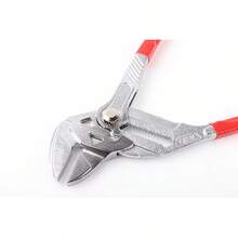 1PC 7-Inch/10 Inch Multifunctional Press Adjustable Eagle Beak Wrench, Ergonomic Plastic Handle, Quick Adjustable Water Pump Pliers, Suitable For Automotive, Pipeline, And Mechanical Maintenance - Multicolor - View 4