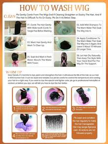 Deep Wave T4*4 Transparent Lace Front Wig Pre Plucked With Baby Hair Curly Wave Human Hair Wigs For Women 180% Density - Natural Black - View 10