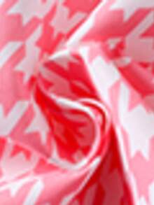 2pcs Youth Vest Top + White Pants Set, Spring/Summer - Red and White - View 11