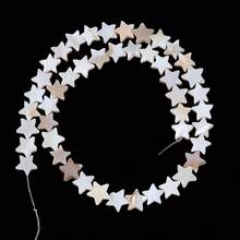 1pc Natural Freshwater Shell 6-15mm Irregular Star Shaped Beaded Necklace Pendant, DIY Jewelry Making Supplies - Seashell Five-pointed Star Bead - View 12