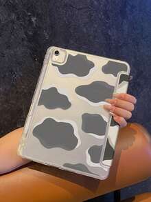 Designed With Soft Cloud Elements, This Cloud Love Tablet Case Features A Minimalist And Healing Overall Style. Its Low-Saturation Color Palette Delivers An Eye-Friendly Visual Experience, Creating A Calm And Relaxed Daily Vibe. - Multicolor - View 1