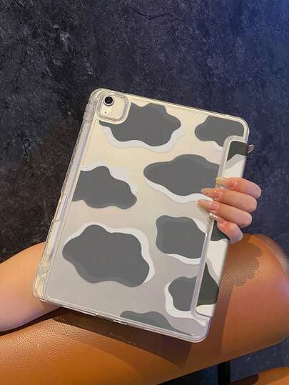 Designed With Soft Cloud Elements, This Cloud Love Tablet Case Features A Minimalist And Healing Overall Style. Its Low-Saturation Color Palette Delivers An Eye-Friendly Visual Experience, Creating A Calm And Relaxed Daily Vibe.